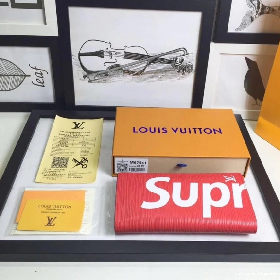 FS CHEAP Vuitton Louis wallet Supreme 0804